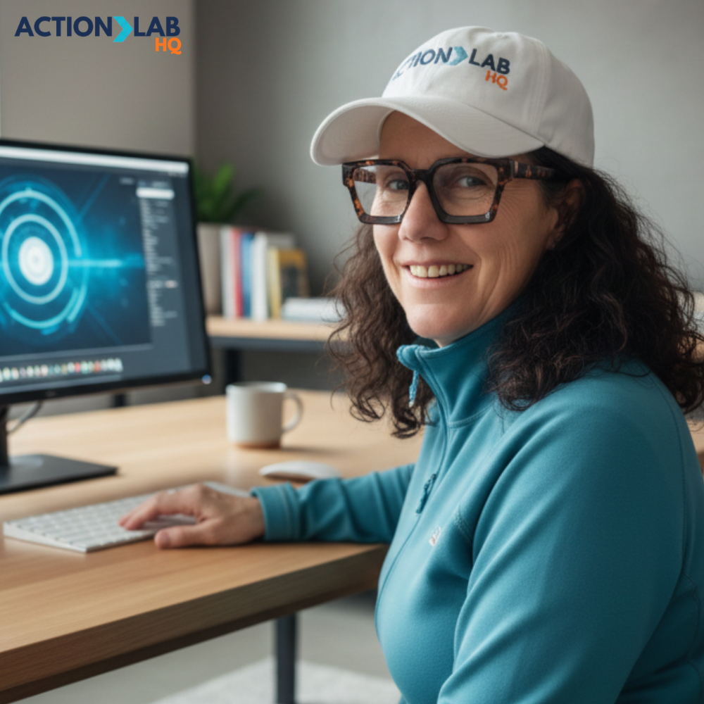 Margaret, founder of Action Lab HQ